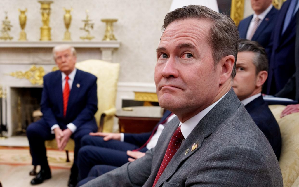 Trump backs Mike Waltz and brands major security leak a 'glitch'