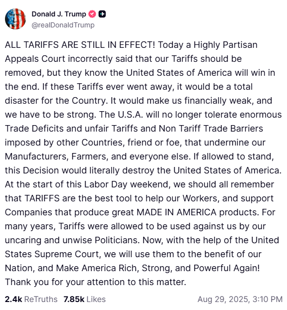 truthsocial screenshot