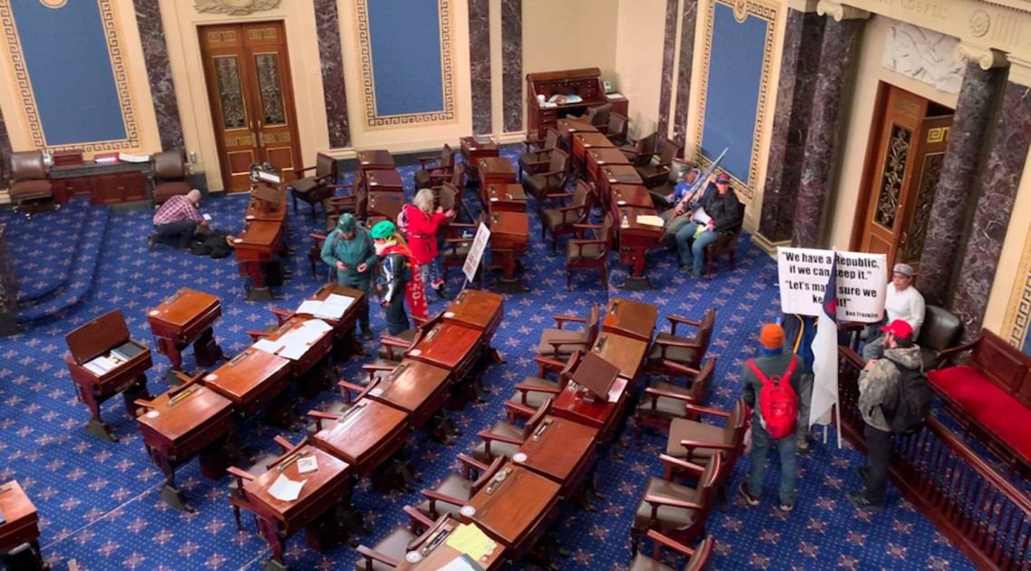 U.S. Capitol building House chamber interior