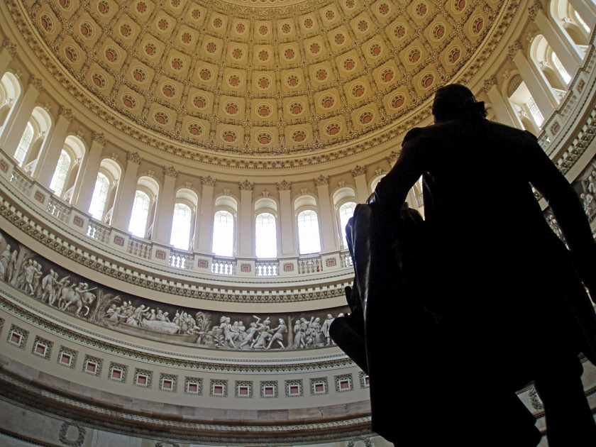 U.S. Capitol building rotunda