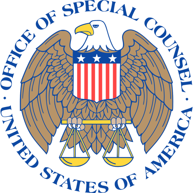 U.S. Office of Special Counsel seal on building