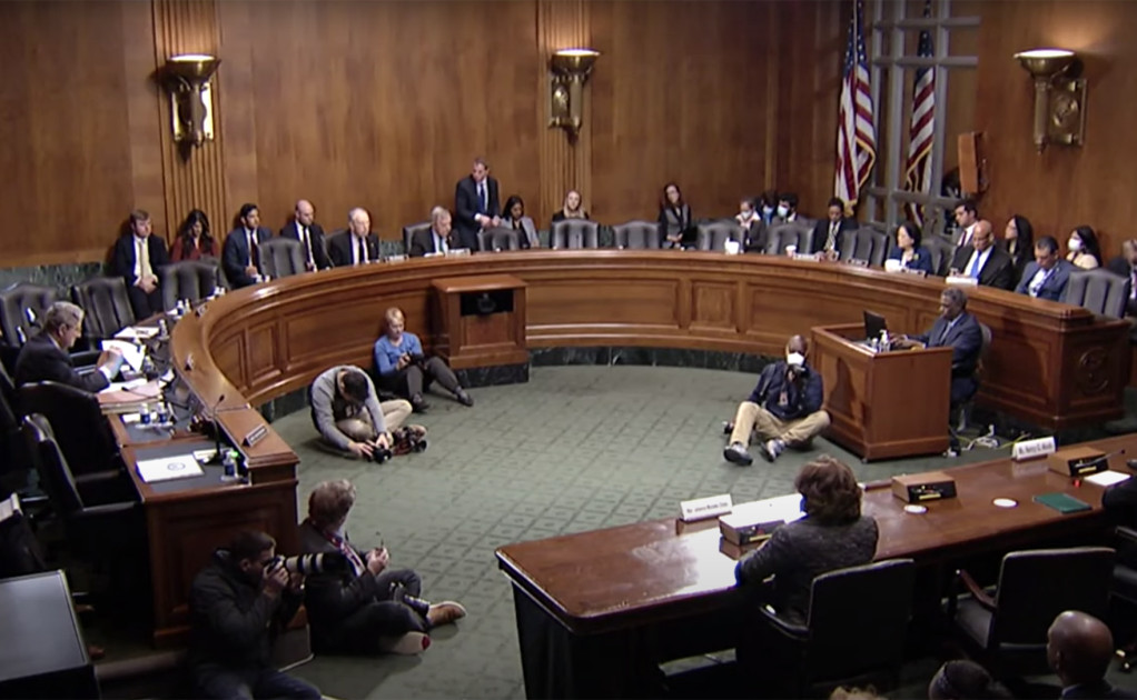 U.S. Senate confirmation hearing room