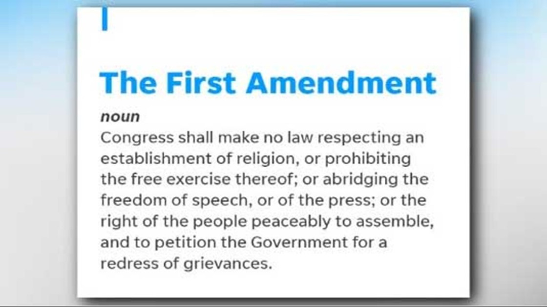 U.S. Supreme Court First Amendment text