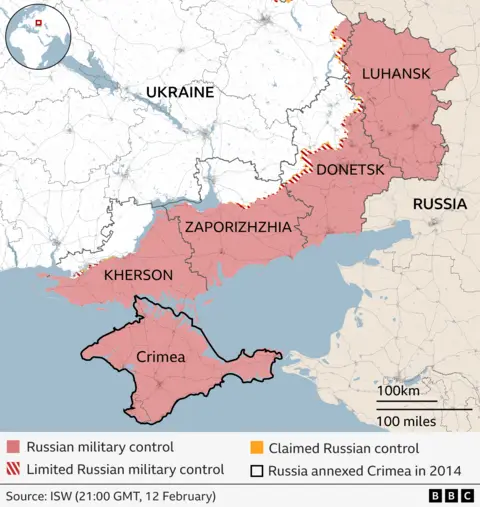 ukraine peace negotiations map