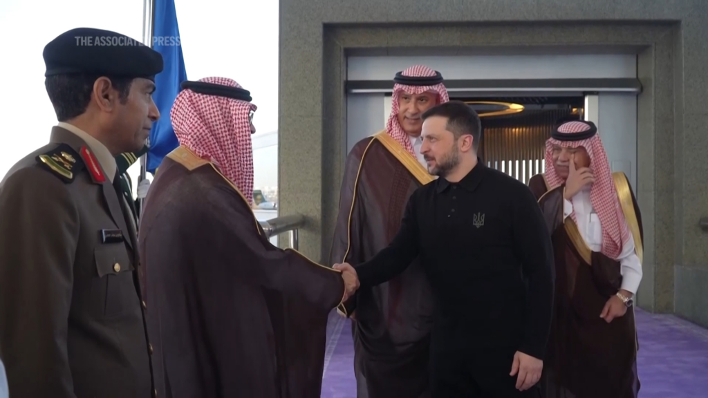 Volodymyr Zelensky's strategic stop in Saudi Arabia demonstrates his diplomatic acumen as he navigates international relations crucial to Ukraine's future. 
