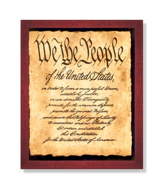 We the People Constitution preamble
