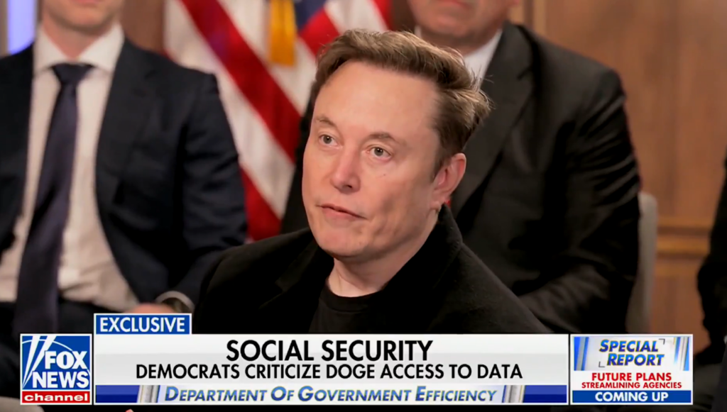 members of the Department of Government Efficiency (DOGE) team joined Bret Baier on Special Report