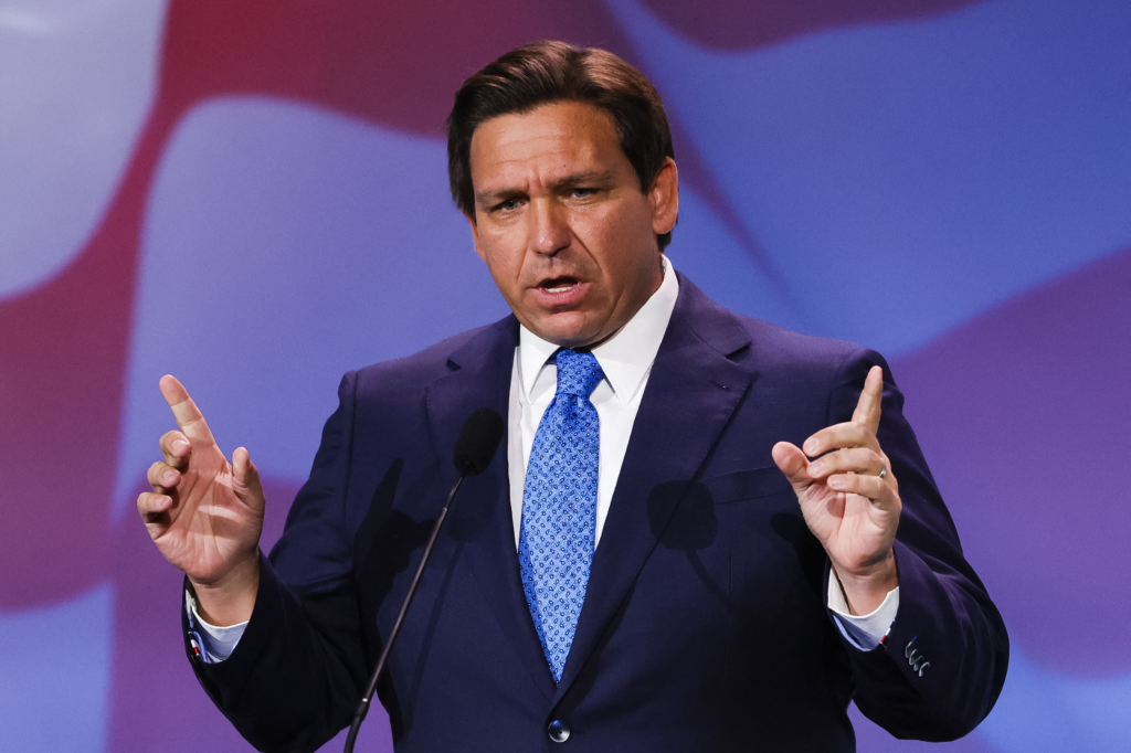 Florida Gov. Ron DeSantis 
