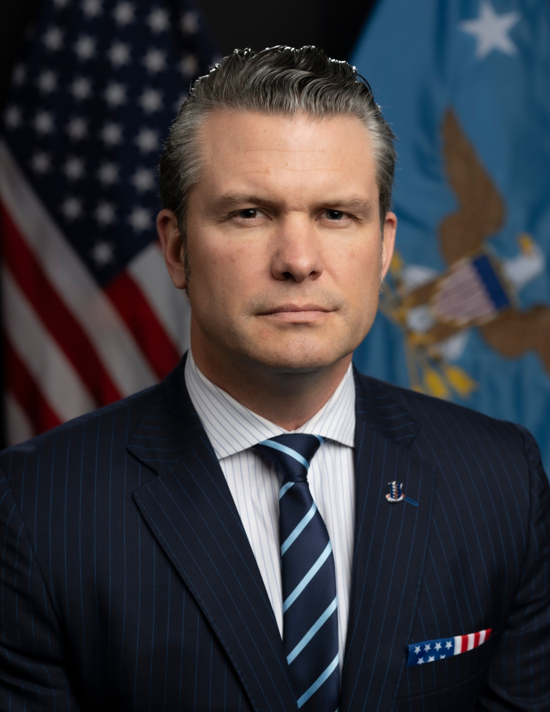 pete hegseth portrait