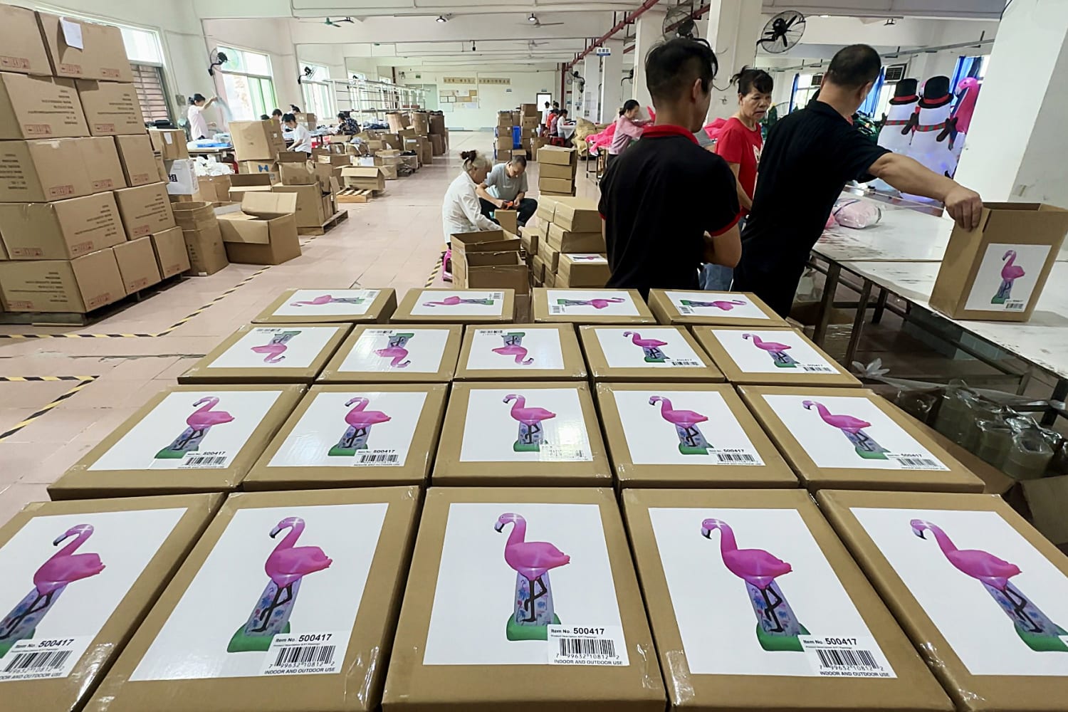 Temu warehouse China