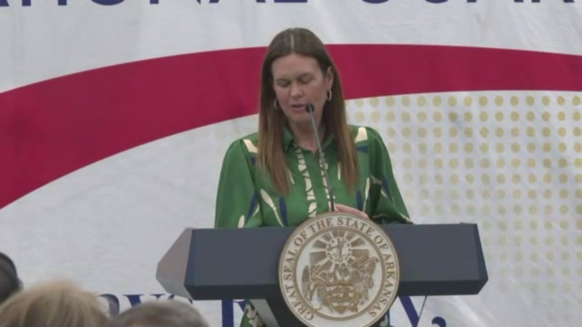 arkansas governor press conference