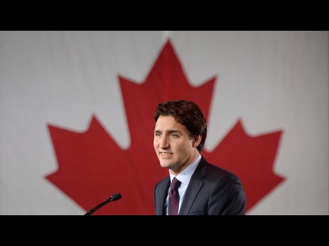 Justin Trudeau speaking