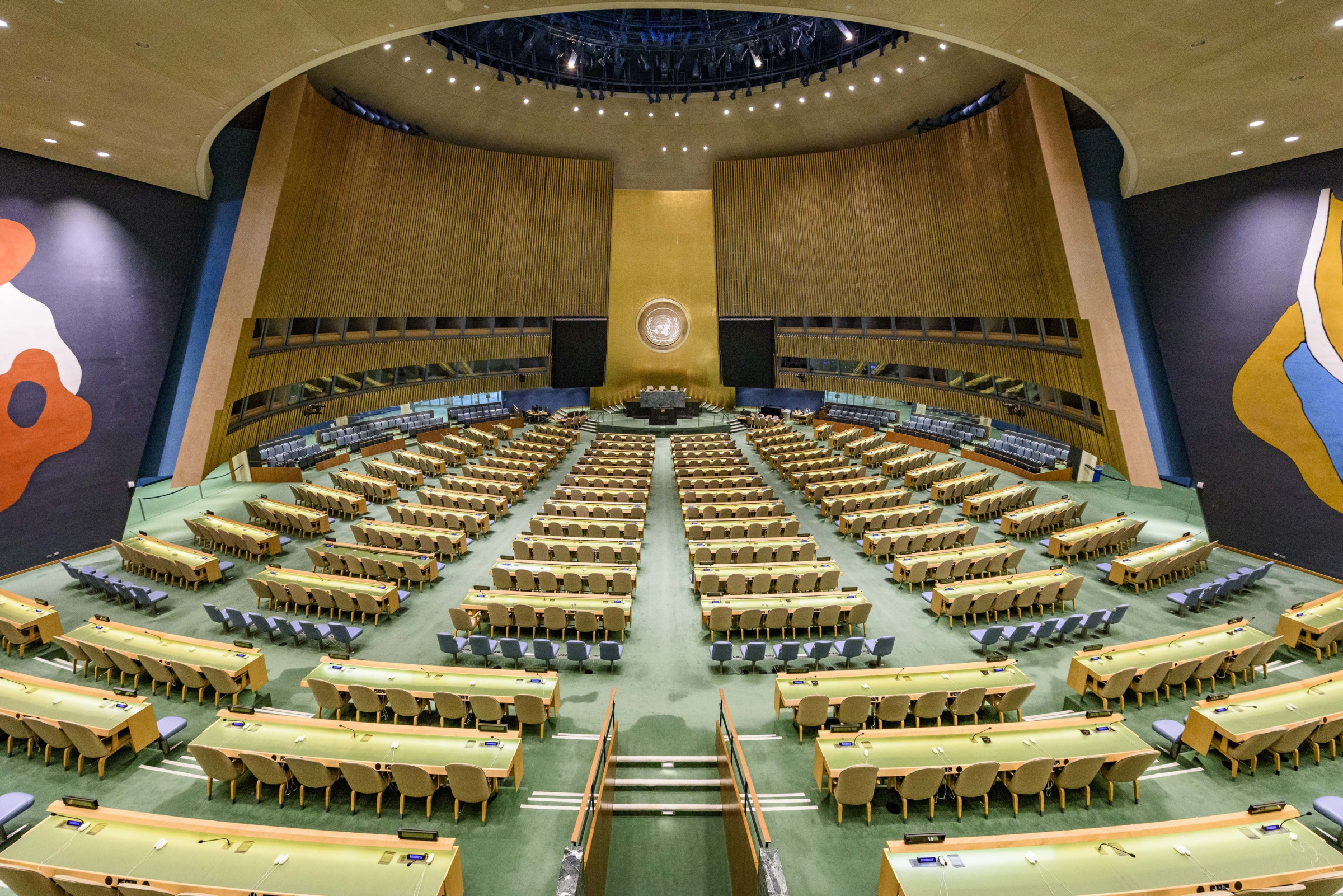 United Nations General Assembly hall