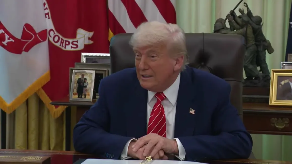 Trump delivered a pointed rebuke of what he sees as excessive judicial interference