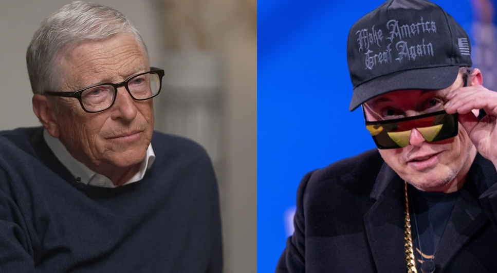 bill gates - elon musk