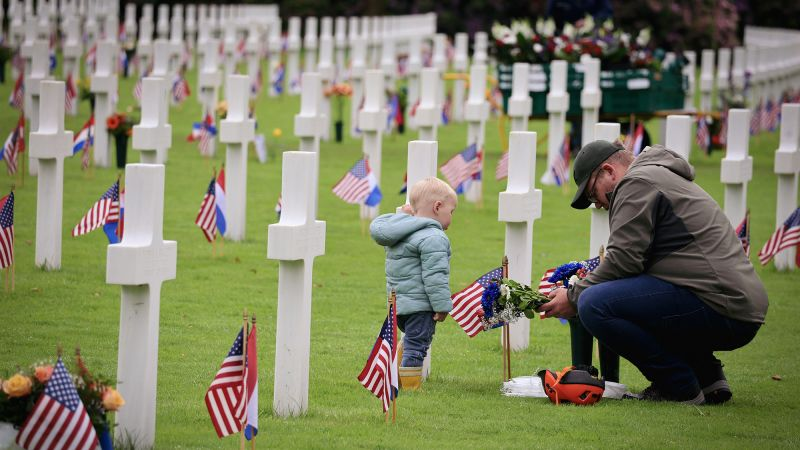 In Margraten, Dutch families care for the gravesites of US soldiers from WWII