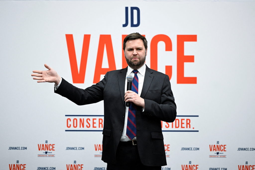 jd vance as semate candidate