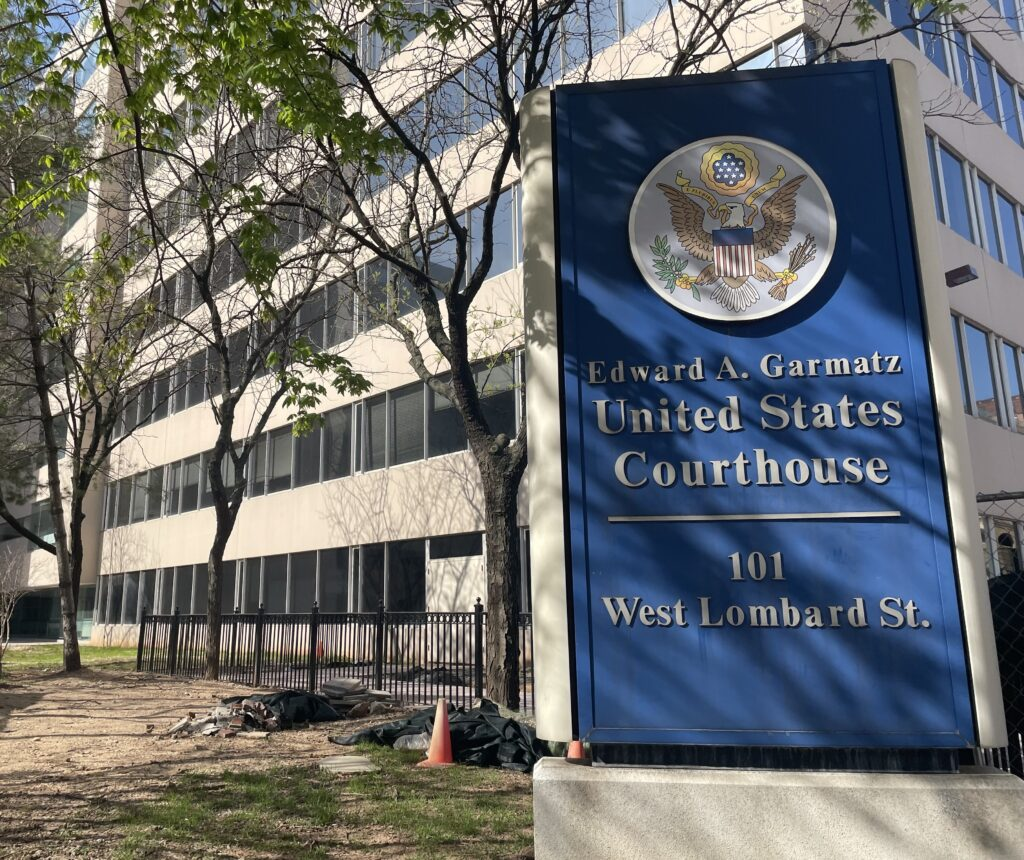 The Edward A. Garmatz U.S. Courthouse is a courthouse of the United States District Court for the District of Maryland. It is located in Baltimore, Maryland.