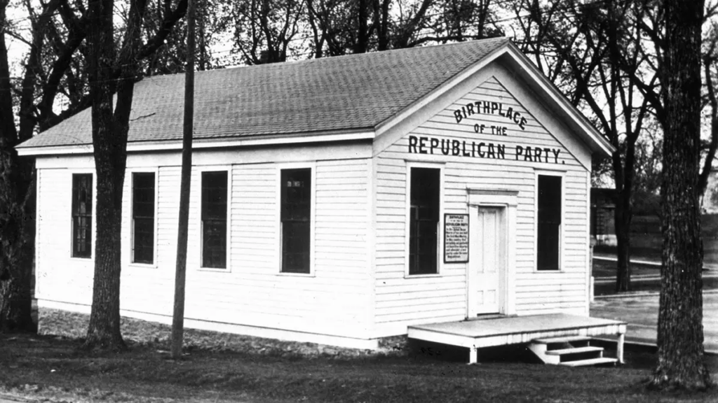 birthplace of republican party to oppose slavery