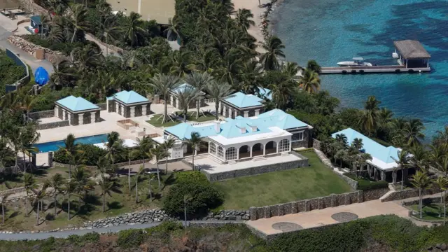 Jeffrey Epstein's private island Little St. James