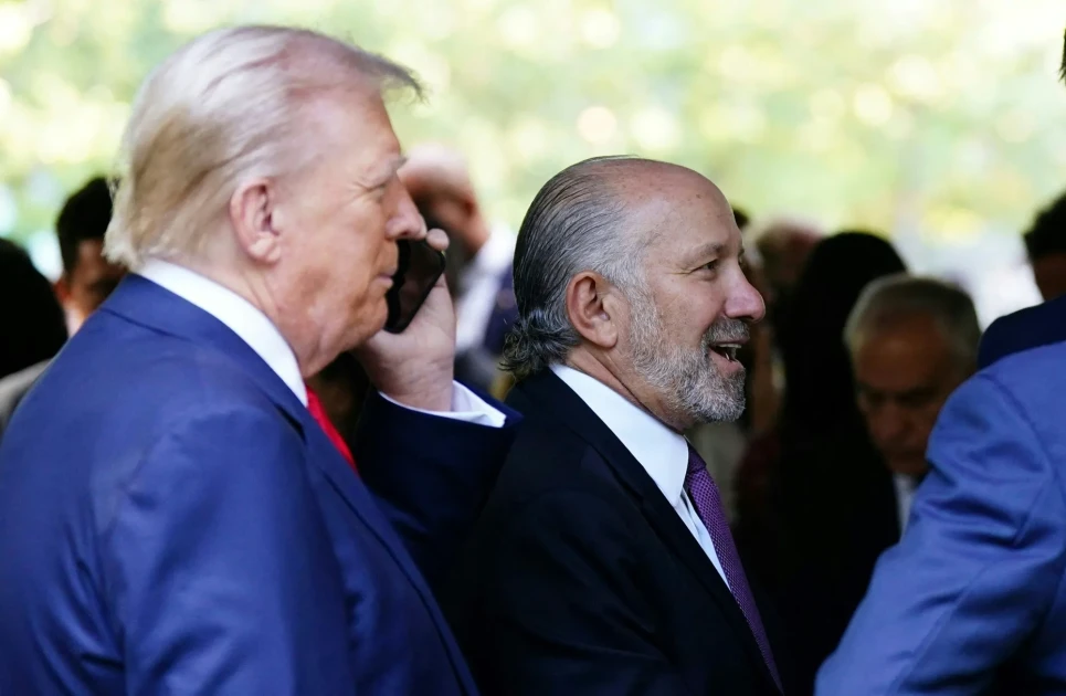 President Donald Trump and Commerce Secretary Howard Lutnick