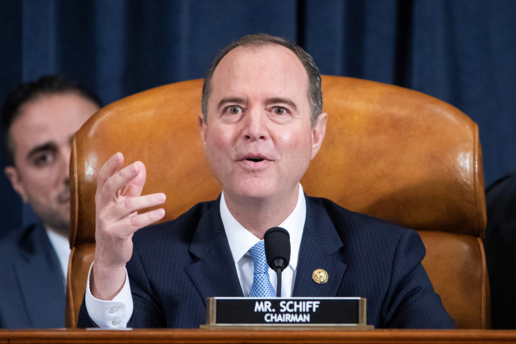 Adam Schiff during impeachment trial