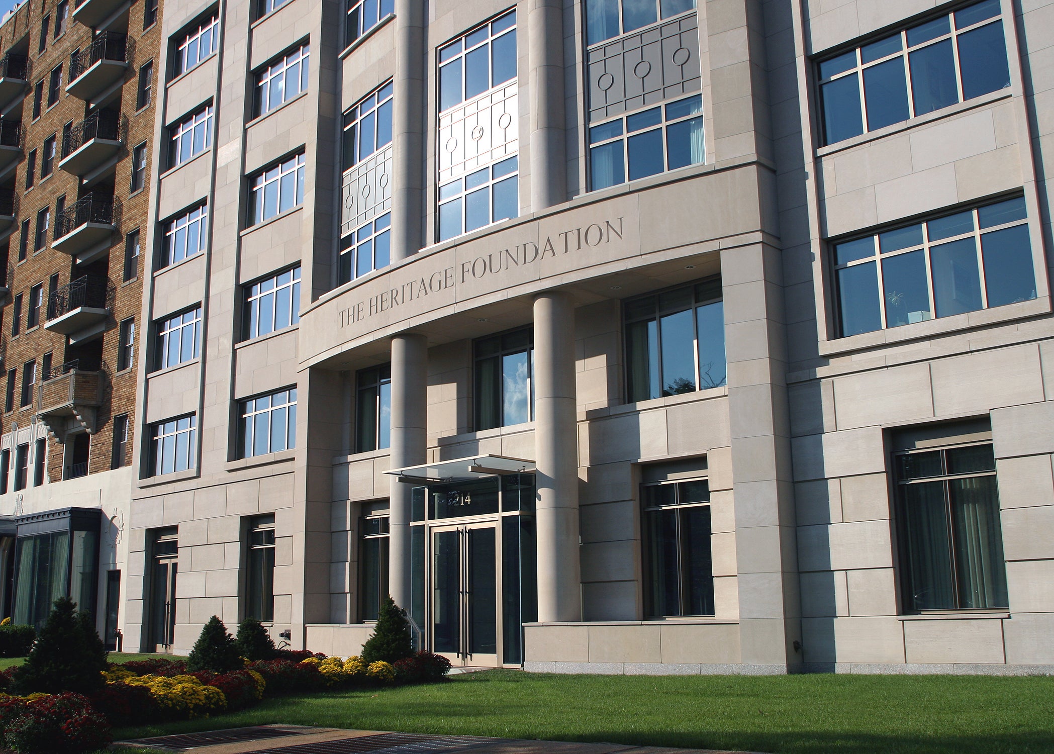 The Heritage Foundation building in Washington D.C.