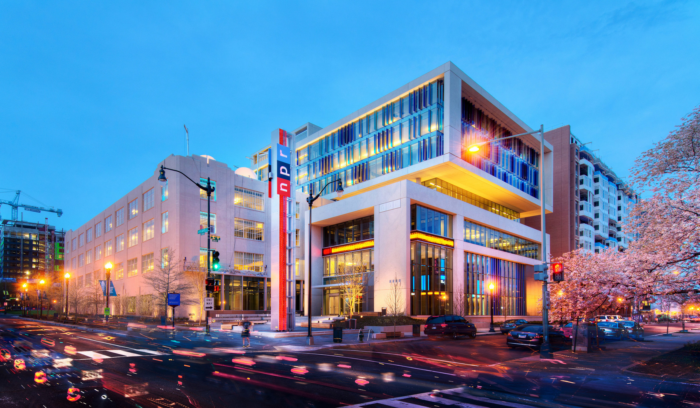 NPR headquarters building in Washington D.C.