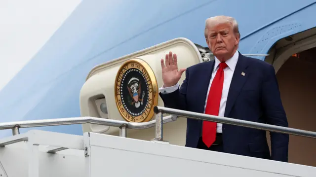 donald trump speaking in scotland 2025