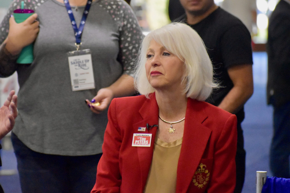 President Donald Trump's Truth Social post about Tina Peters