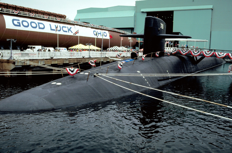 Ohio-class nuclear submarine