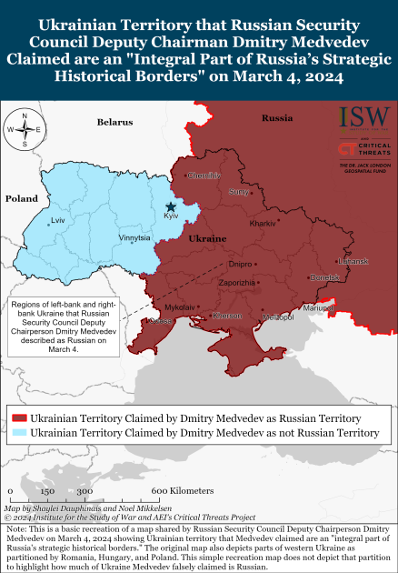 a map of Russia and Ukraine territory