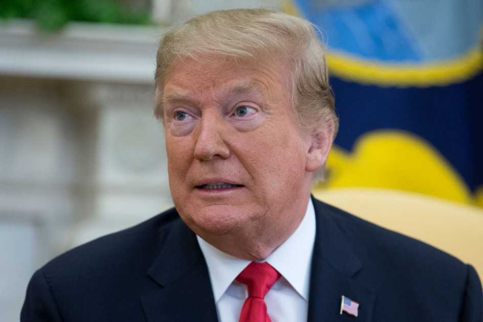 donald trump looking confused