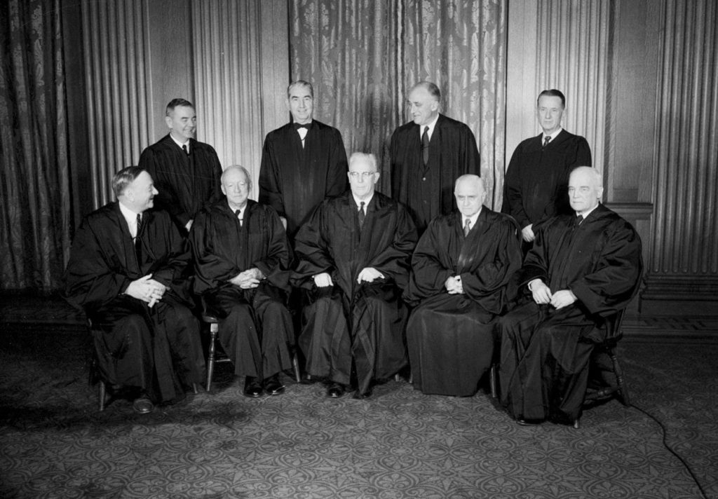 U.S. Supreme Court Justices, 1957