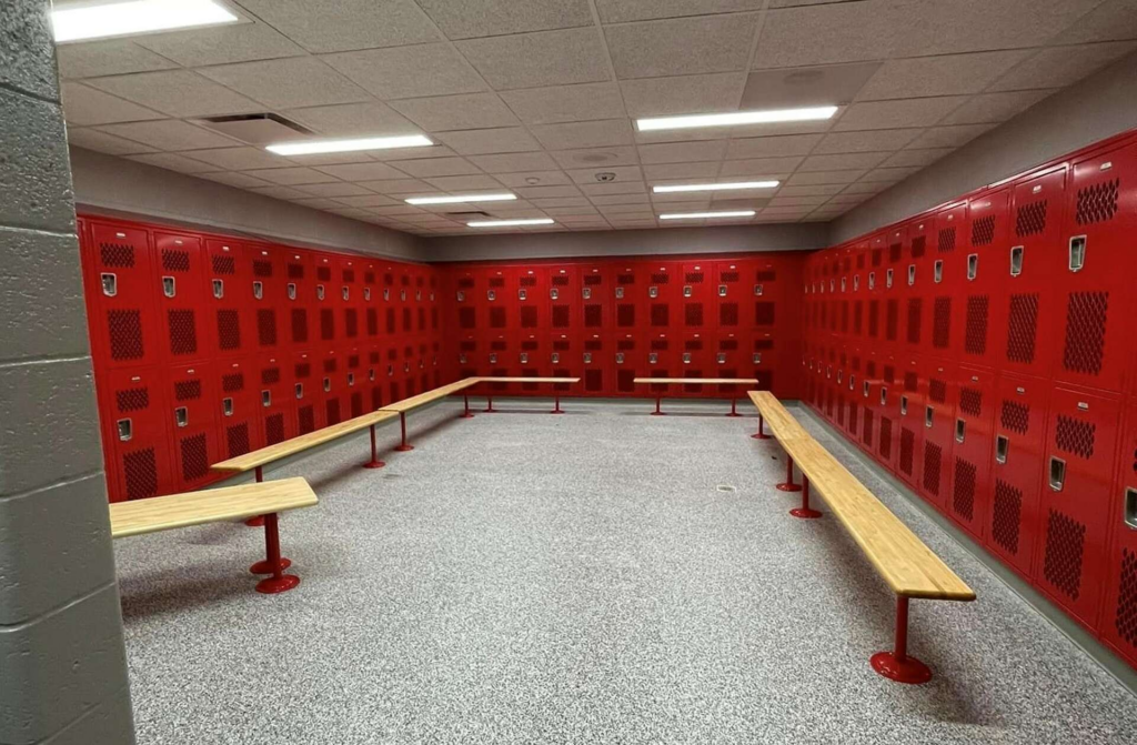 locker room