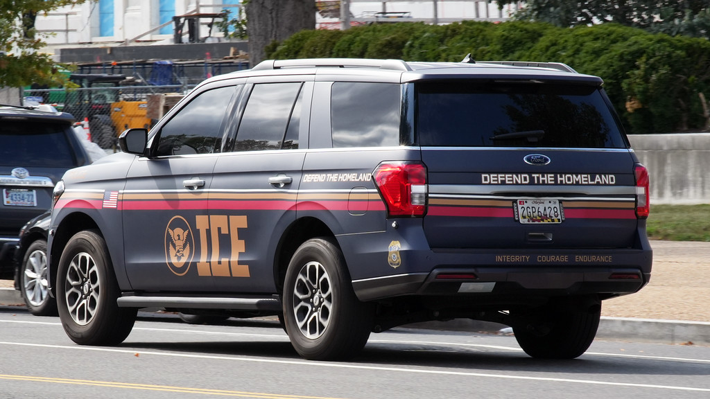 federal immigration enforcement vehicles