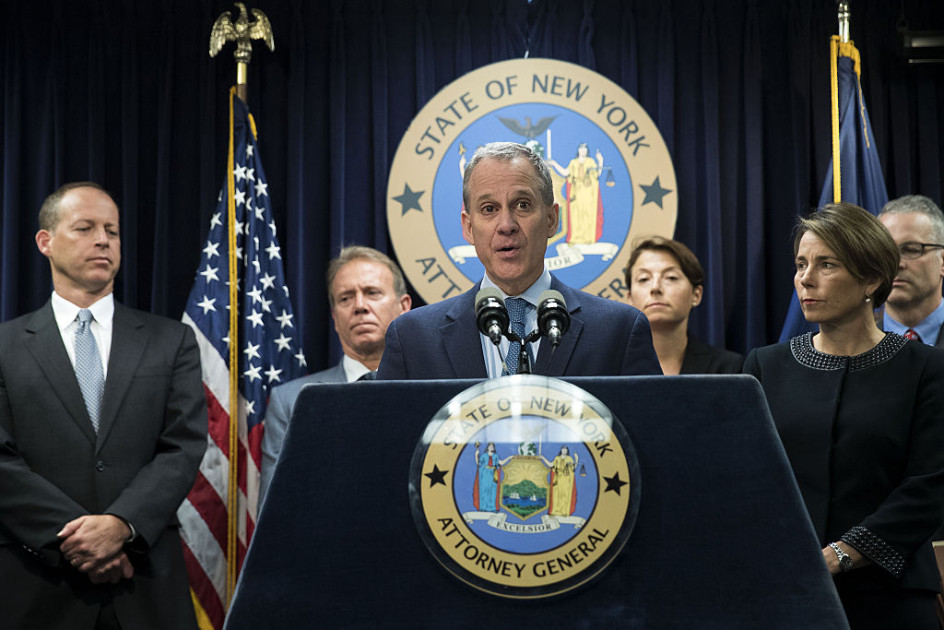 Democratic governors attorneys general coalition states rights federalism