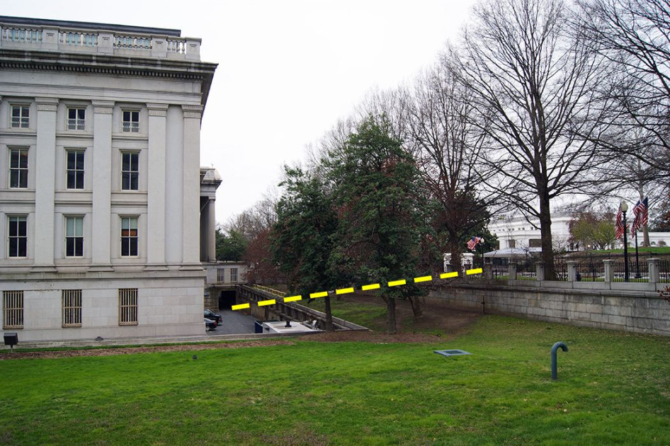 FDR Franklin Roosevelt White House East Wing World War II bunker