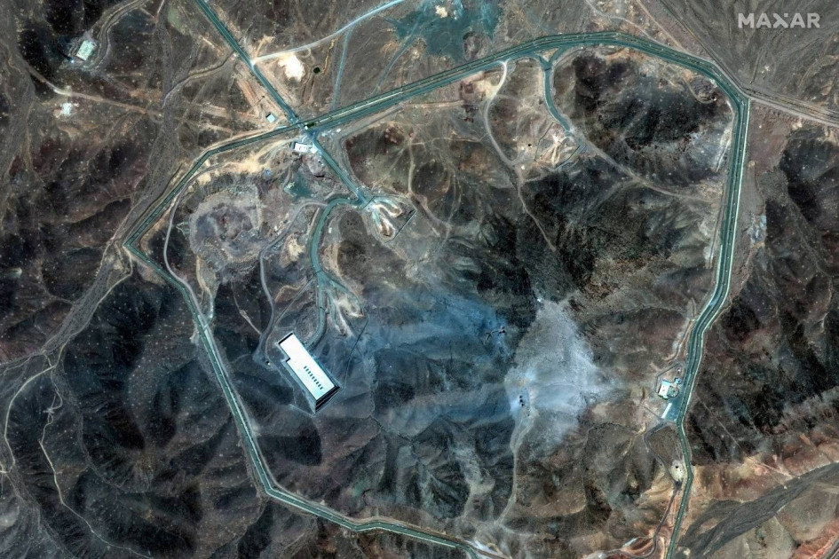 Iranian nuclear facility satellite imagery