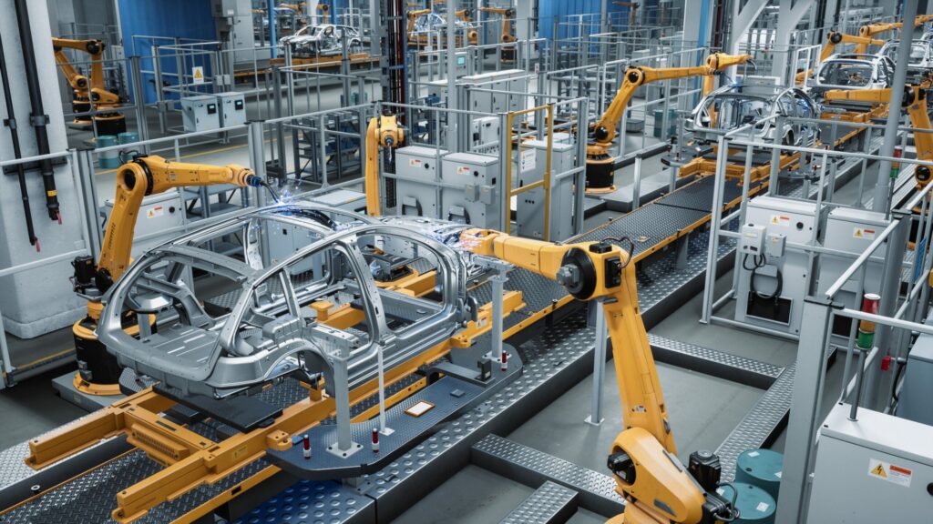 electric vehicle assembly line