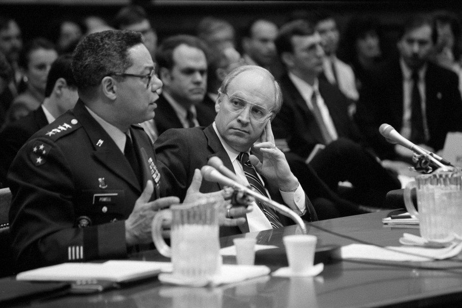 Cheney watching military operations