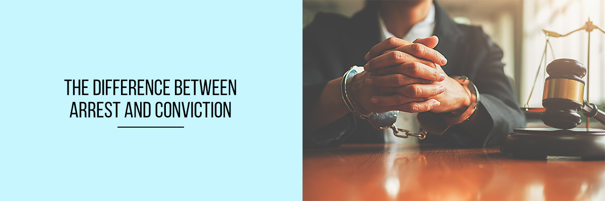 arrest versus conviction comparison