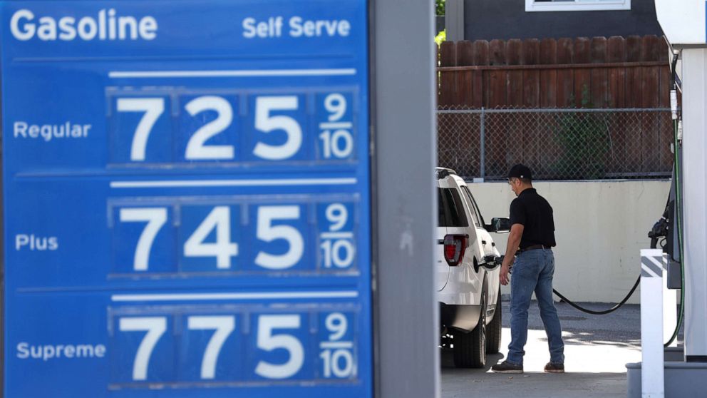 gas station fuel prices high