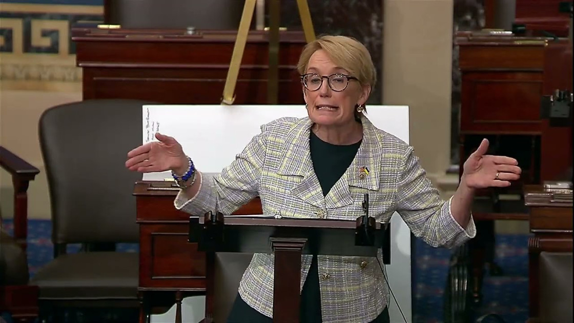 Maggie Hassan Senate floor speaking