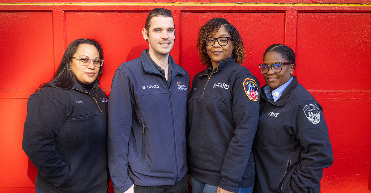 B-HEARD NYC mental health crisis response social workers 911