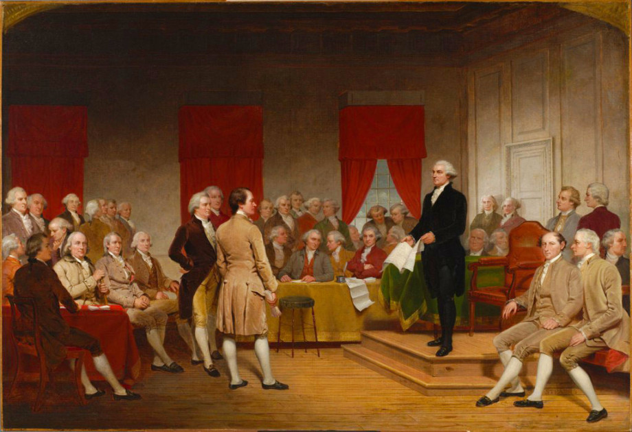 U.S. Constitution framers historical delegates