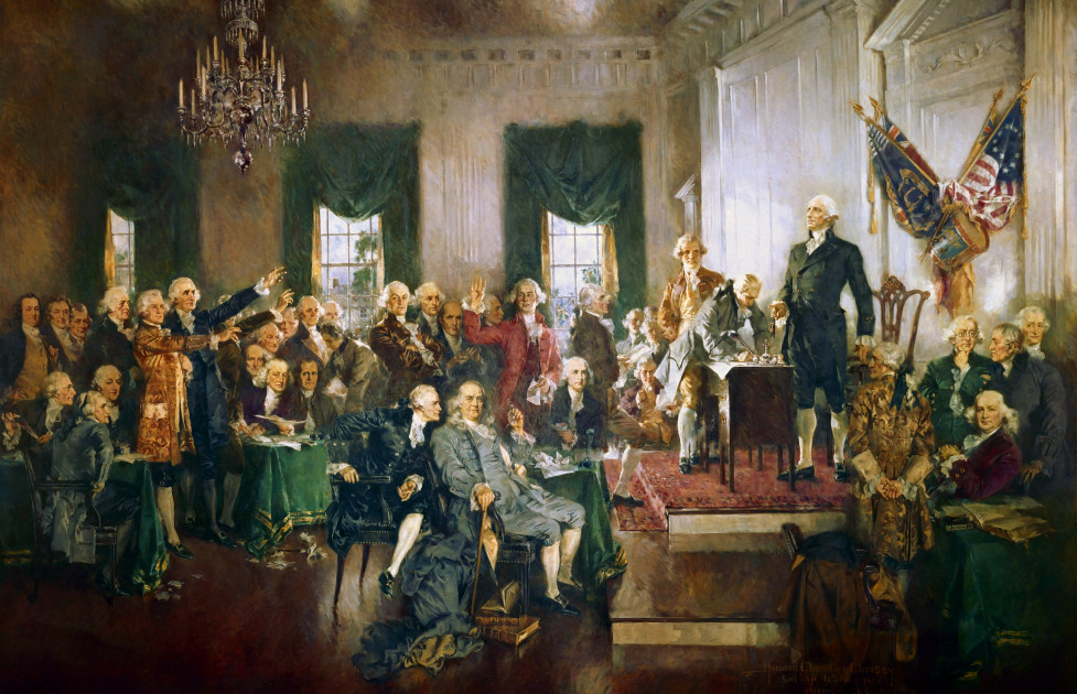 Constitutional Convention 1787 painting