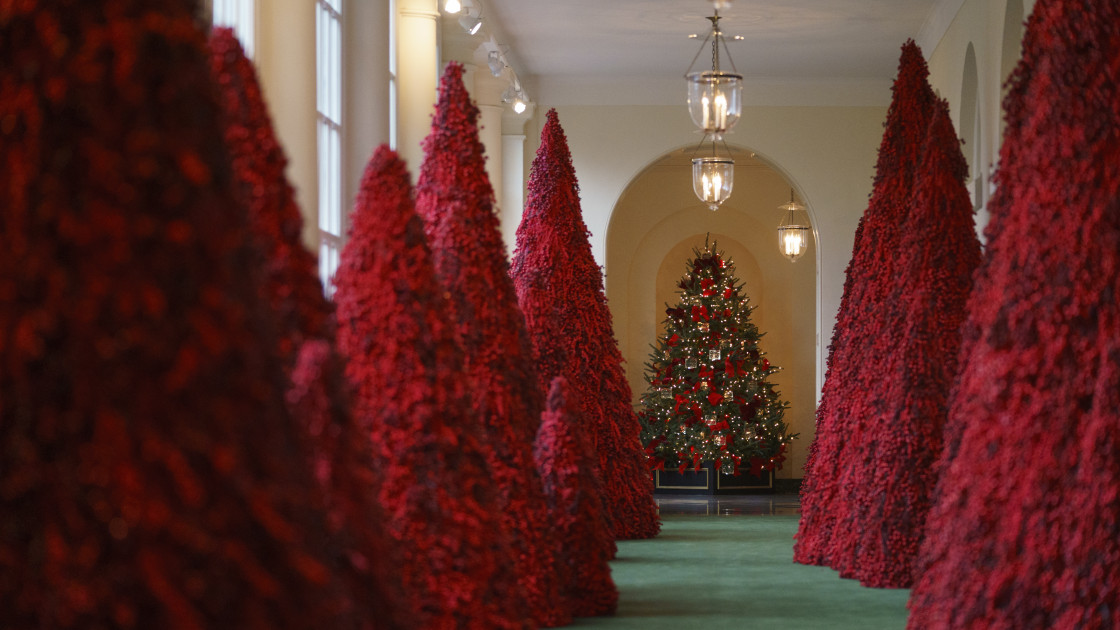 Melania Trump final Christmas decorations 2020