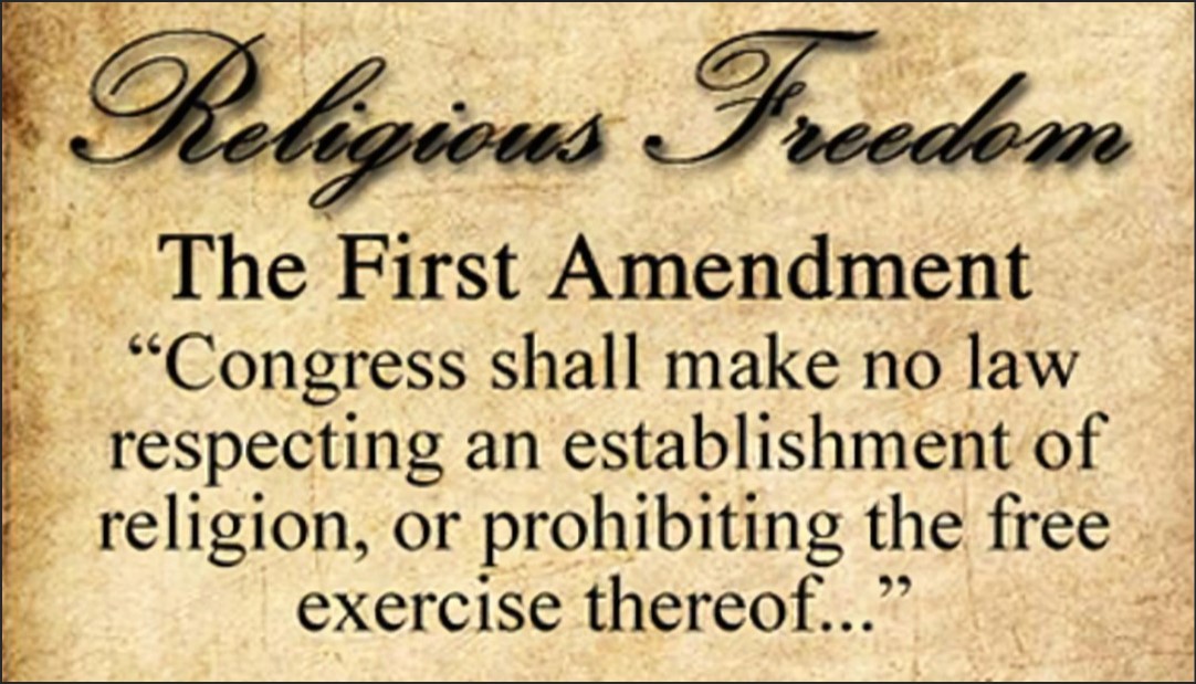 Religious freedom free exercise First Amendment